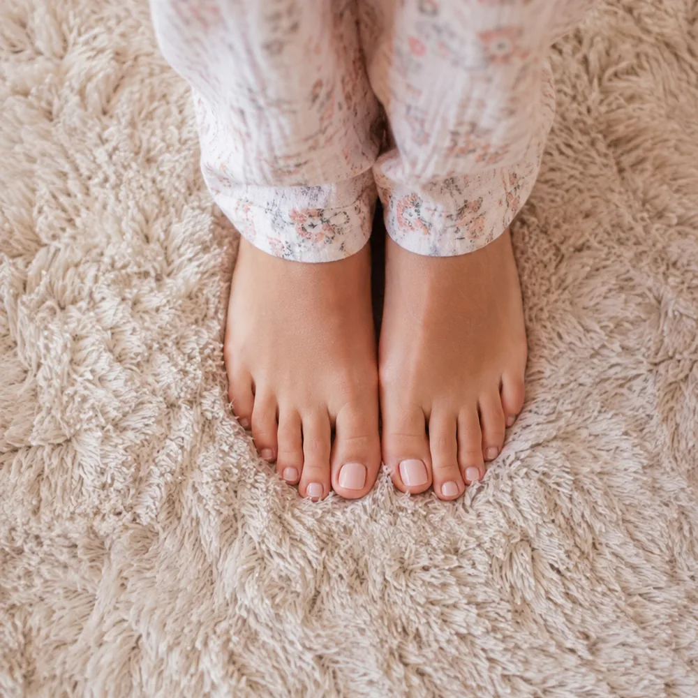 Underfloor heating beneath Carpet floors