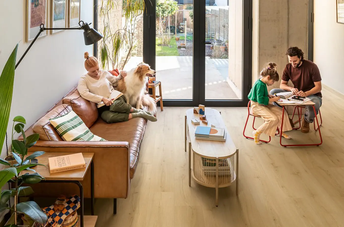 Underfloor heating beneath Wood and laminate floors